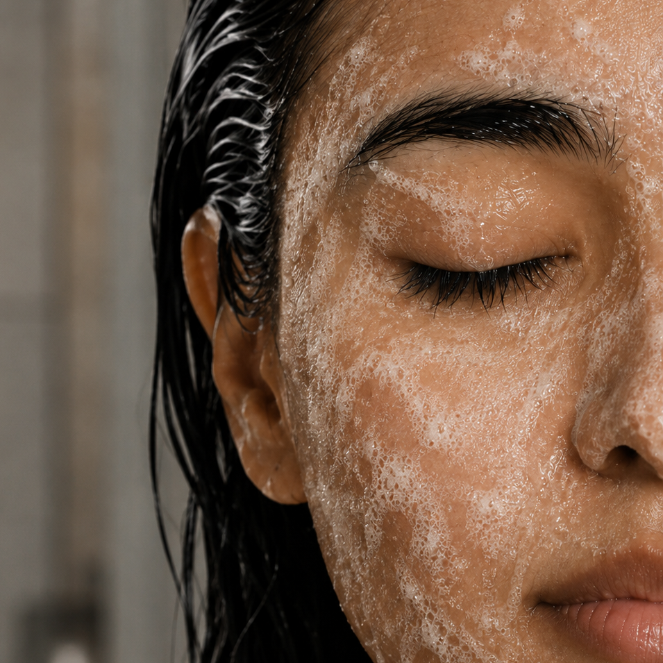 Work into a soft lather.