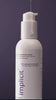 How to use Brand implicit E.Q.U.I.N.O.X. gentle hydrating cleanser, showing the pump bottle and cleanser dispensed for daily face and body cleansing.